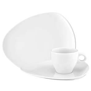 Coffe-E-Motion white undecorated