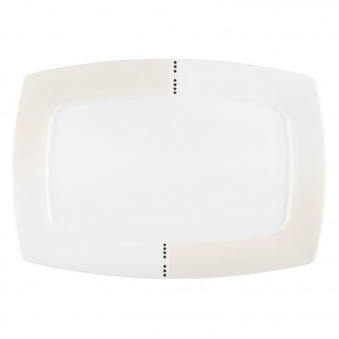 Teller rechteckig 35x24,5 cm 34609 Savoy