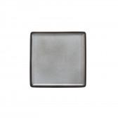 Platte 5170  16x16 cm - Buffet-Gourmet grau 57124