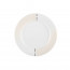 Teller flach 18 cm Fahne