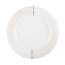 Teller flach 23 cm Fahne