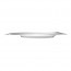 Teller flach eckig 30x26 cm