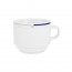 Obere zur Milchkaffeetasse
