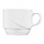 Obere zur Milchkaffeetasse