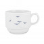 Obere zur Milchkaffeetasse