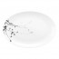 Servierplatte oval 35x24 cm