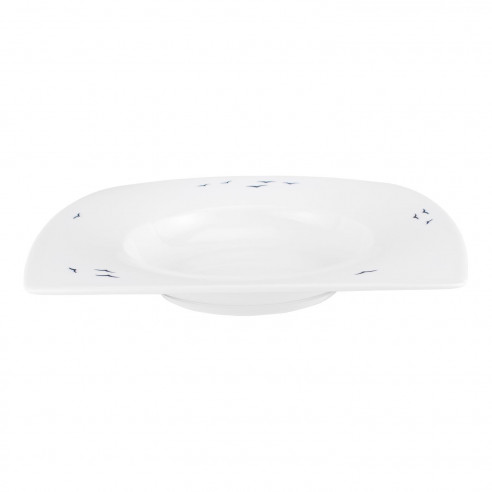 Plate deep square 24,5 cm 33374 Savoy