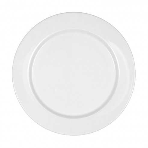 Plate flat round 28 cm 00006 Mandarin