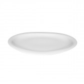 Plate oval 29x24 cm 00003 white Top Life