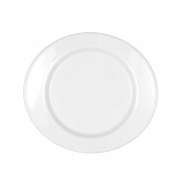 Plate flat oval 18 cm - Mandarin uni 6