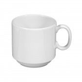 Mug with handle 0,25 ltr stackable - Meran uni 6