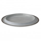 Plate round 5120 18 cm - Buffet-Gourmet grau 57124