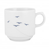 Mug with handle - Laguna blaue Möwen 33374