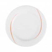Plate flat 17 cm - Laguna orange Flanken 34465