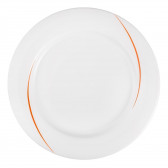 Plate flat 26 cm - Laguna orange Flanken 34465