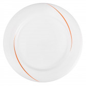 Plate flat 30 cm - Laguna orange Flanken 34465