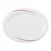 Platter oval 28cm - Laguna bordeaux 34622