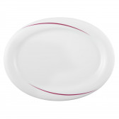 Platter oval 31cm - Laguna bordeaux 34622