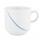 Mug with handle - Laguna blaue Flanken 56253