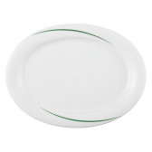 Platter oval 28cm - Laguna grüne Flanken 56255