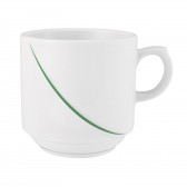 Mug with handle - Laguna grüne Flanken 56255