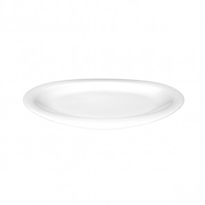 Plate oval 19x15,5 cm 00003 white Top Life