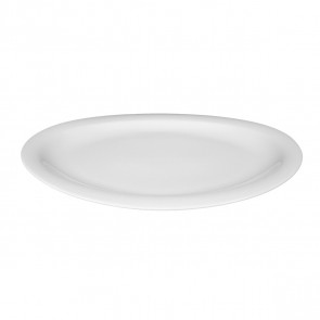Platter oval 31,5x26 cm 00003 white Top Life
