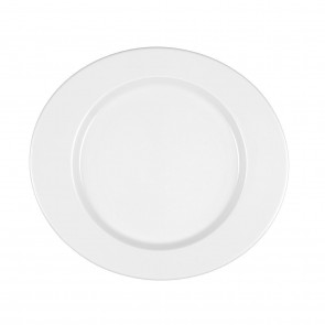 Plate flat oval 30 cm 00006 Mandarin