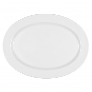 Platter oval 35 cm 00006 Mandarin