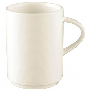 Mug with handle 0,28 ltr stackable 00003 Diamant