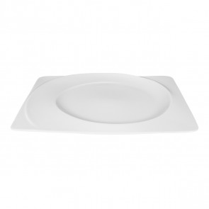 Plate flat rectangular 30x26 cm 00003 Paso